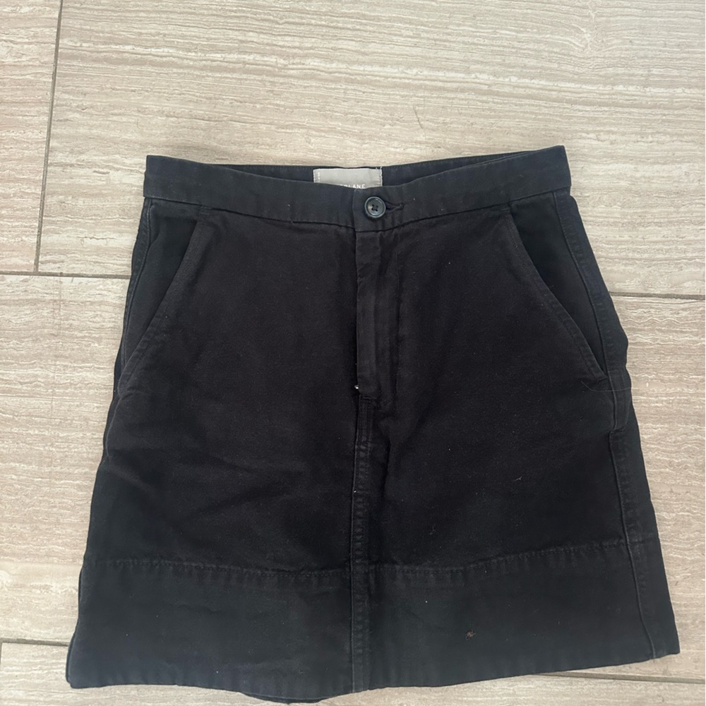 Everlane Women's Black Skirt
